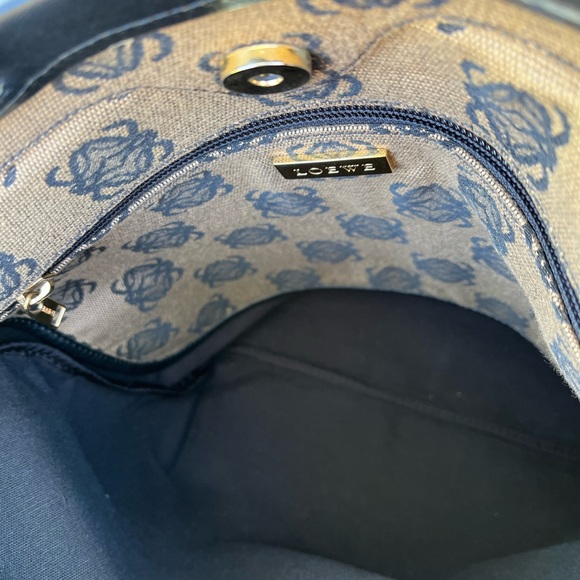 Vintage Loewe canvas mini Tote handbag - Picture 7 of 11